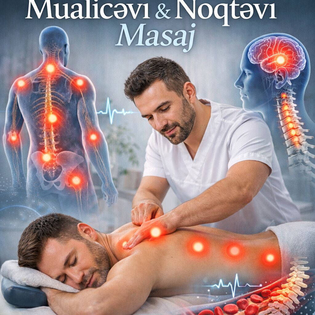 Müalicəvi masaj, Uşaqlar üçün, Kişilər üçün, Qadınlar üçün, Evə gəlməklə