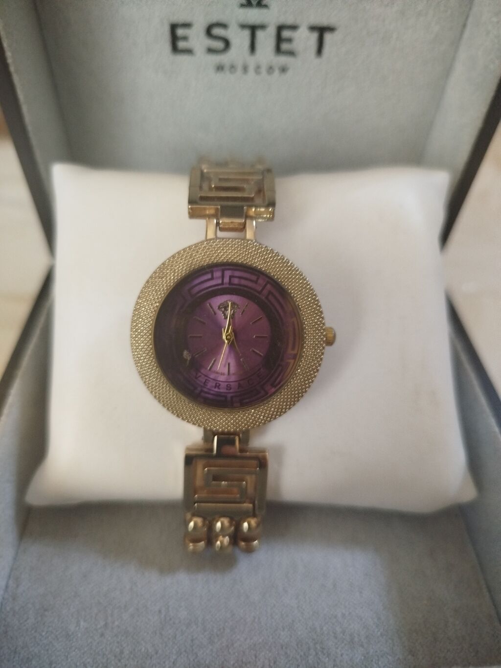 Qol saatı, Versace, rəng - Bənövşəyi