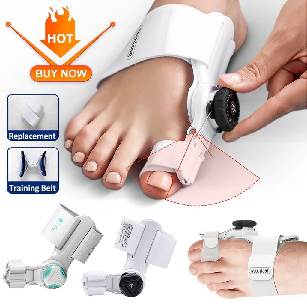 Hallux valgus (podaqra) duzeldici Qadınlar və Kişilər üçün Tech Love