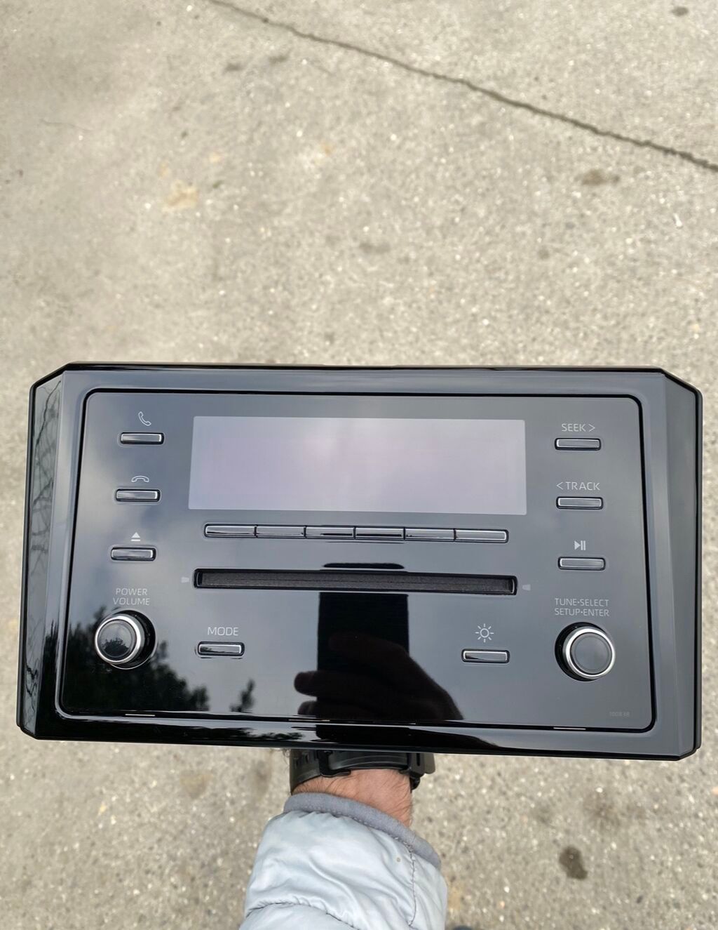 Toyota Corolla modeli üçün . Üstən çıxma ( 2020 ) maqnitola orijinal