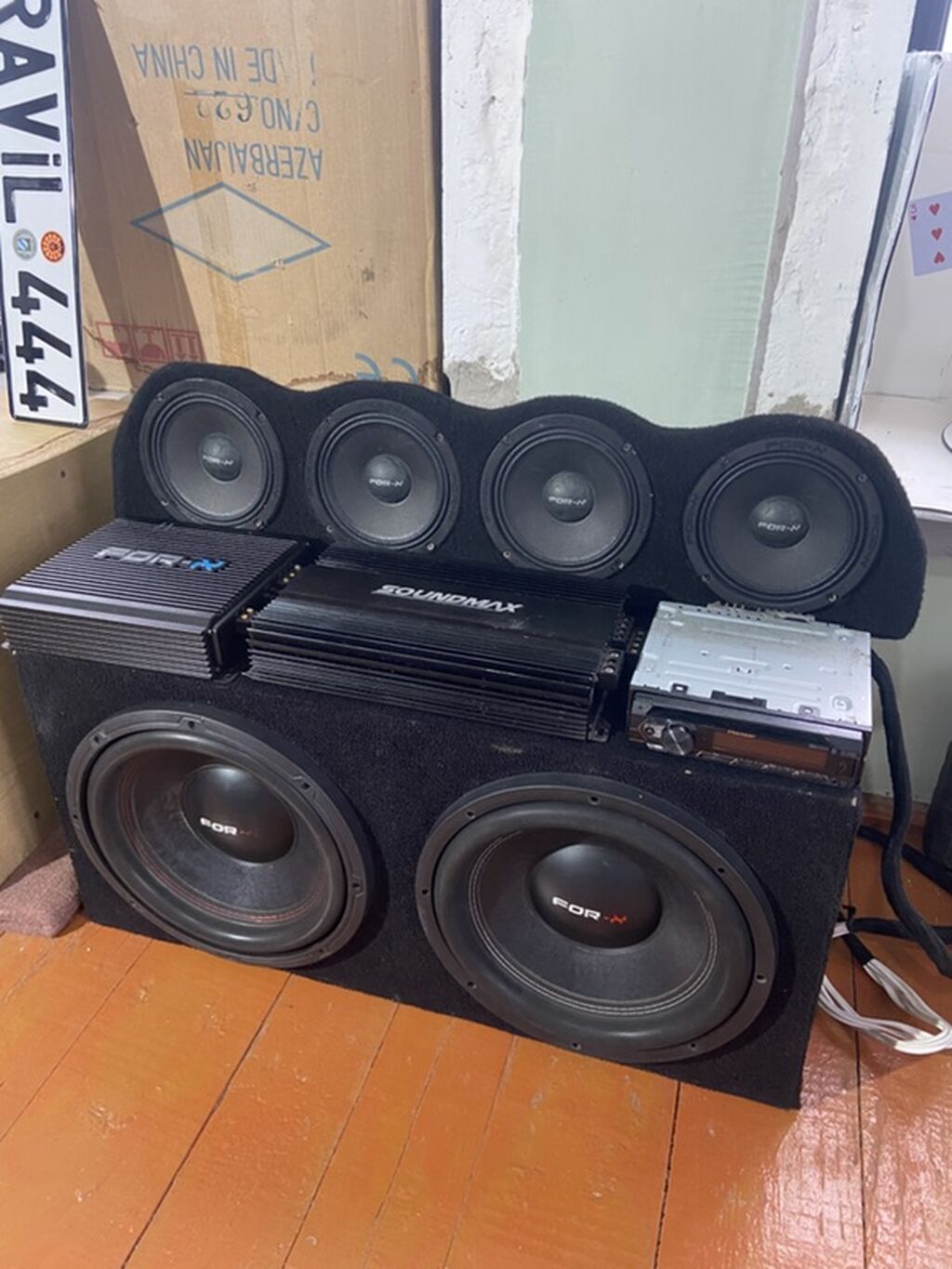 Sabufer For x. X-2-800rms Mono For x. 800.1 Midbass For x. 150rms