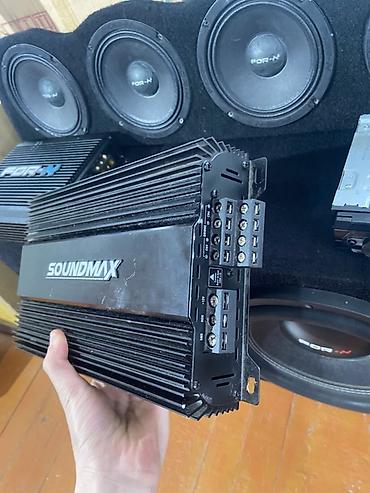 Sabufer For x. X-2-800rms Mono For x. 800.1 Midbass For x. 150rms - şəkil 2