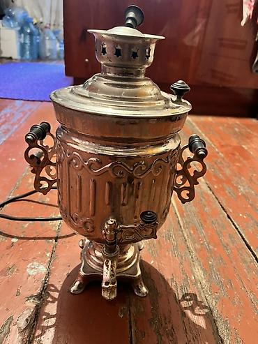 Elektrik samovar - Klassik dizaynlı, metal korpuslu elektrik samovarı - şəkil 3