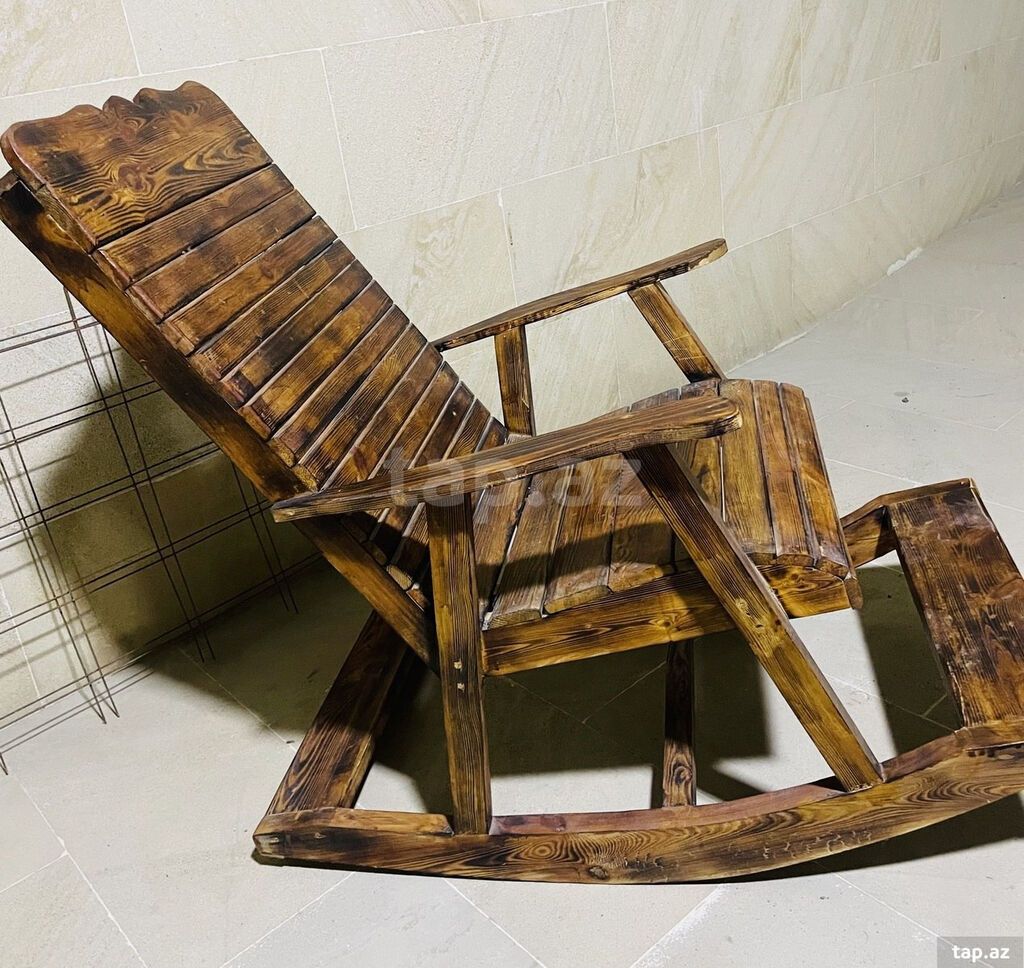 İşlənmiş, Oturacaq-yelləncək, Taxta