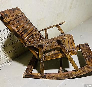 İşlənmiş, Oturacaq-yelləncək, Taxta - şəkil 2