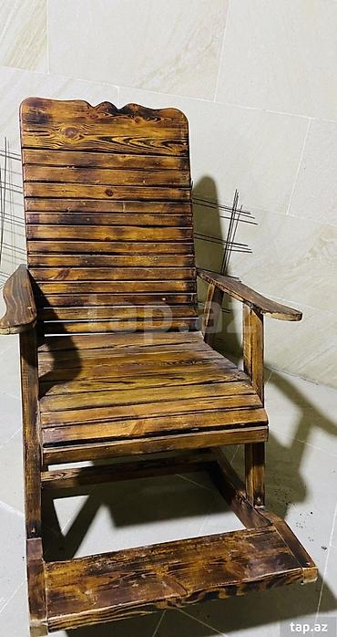 İşlənmiş, Oturacaq-yelləncək, Taxta - şəkil 3