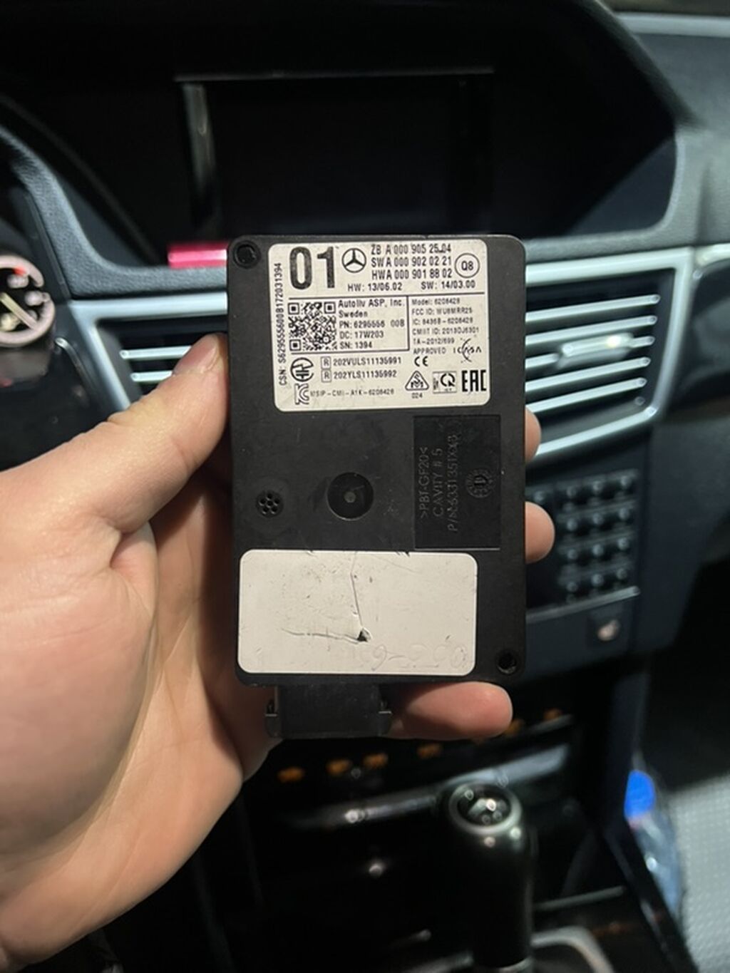 Mercedes-Benz radar bloku – A0009052504 (000 905 25 04) - Orijinal