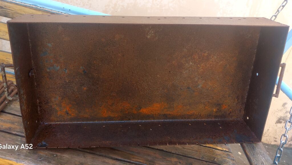 Manqal qalin demirden di çürüyü yoxdu