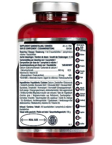 Lucovitaal Calcium & D3 800 IE – çeynənən vitamin-mineral - şəkil 3