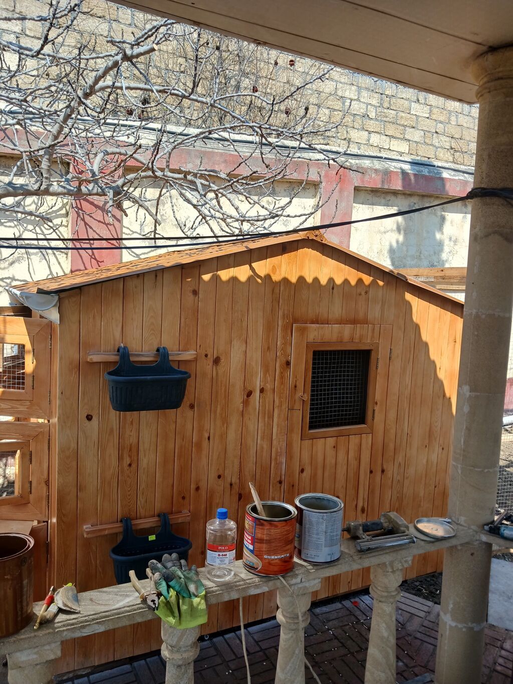 Taxta quşxana / toyuq damı matryal sizden duzeltmey bizden zehmet haki