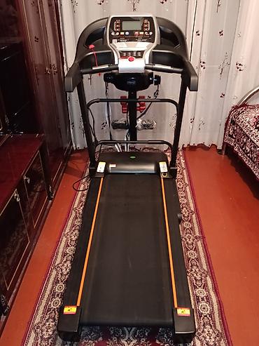 Elektrikli qaçış trenajoru - Güclü motor və enli qaçış səthi: evdə - şəkil 3