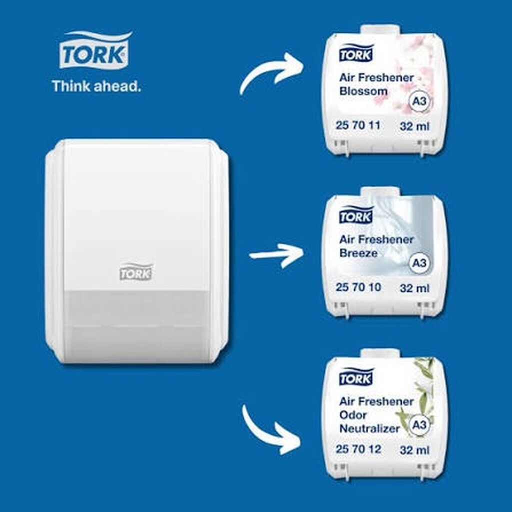 Tork sabit hava təravətləndirici sistemi Məhsul: Tork divara