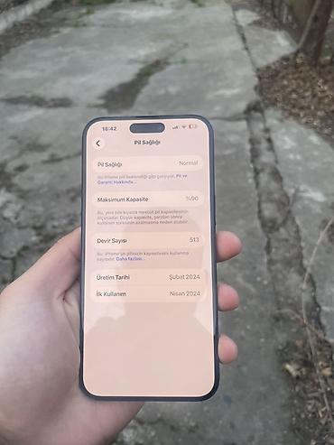 IPhone 15 Pro Max, 256 GB, Blue Titanium, Face ID - şəkil 2
