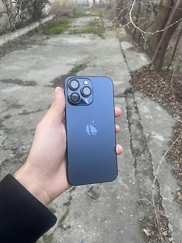 IPhone 15 Pro Max, 256 GB, Blue Titanium, Face ID - şəkil 5