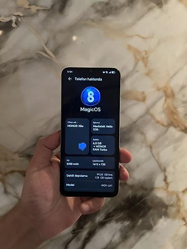 Honor X6a, 128 GB, rəng - Qara, İki sim kartlı - şəkil 3