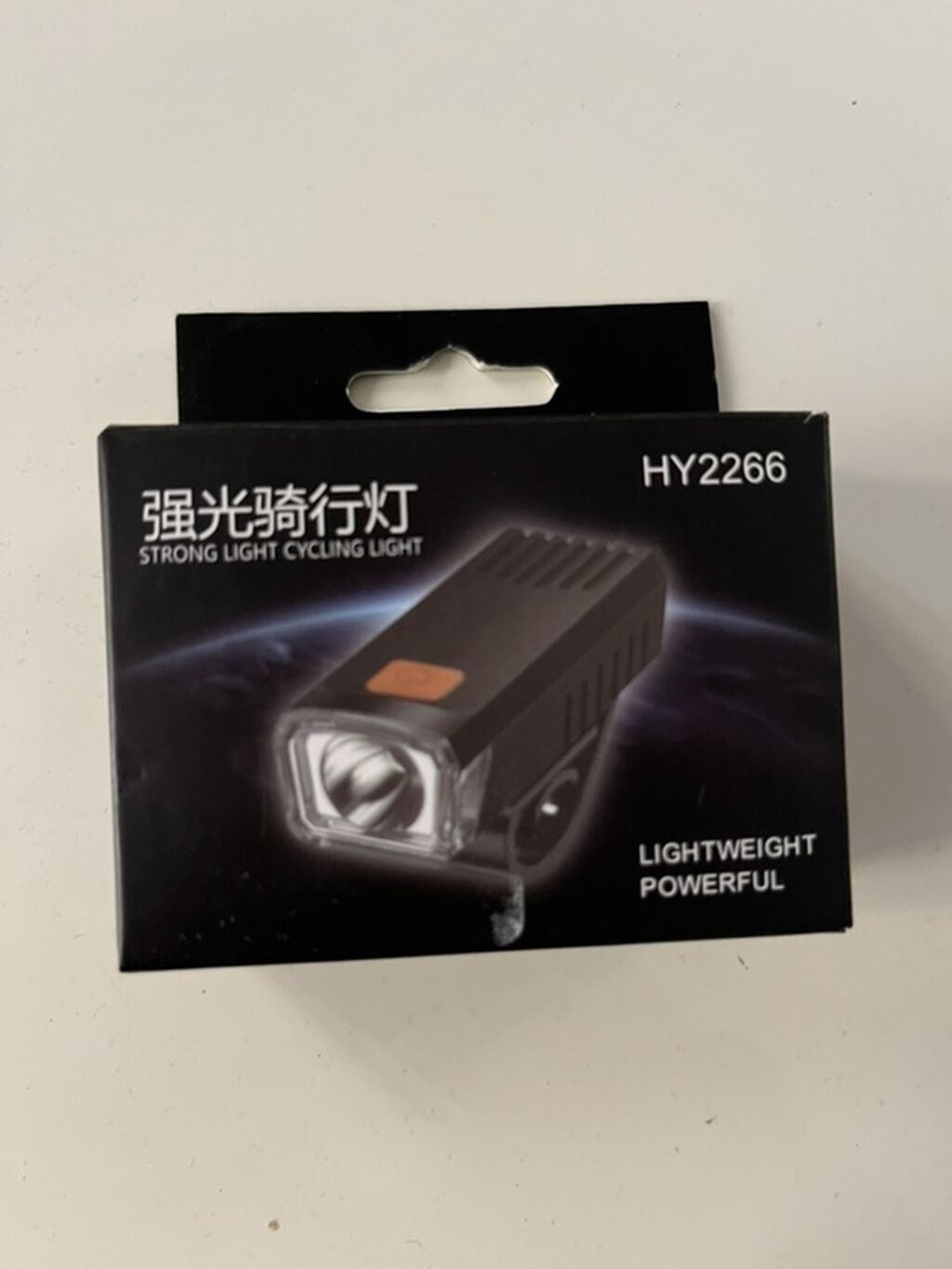 HY2266 velosiped farası – yüngül və güclü ön işıq - Model: HY2266 -