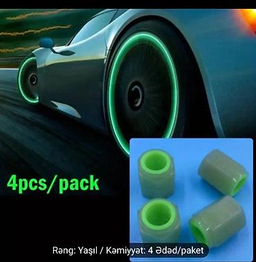 İşıqlı Valf Qapaqları, Floresan Gecə Parlayan Avtomobil Motosiklet - şəkil 3