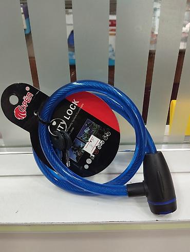 Velosiped, motosiklet və ya qapıları qorumaq üçün ideal olan mavi - şəkil 2