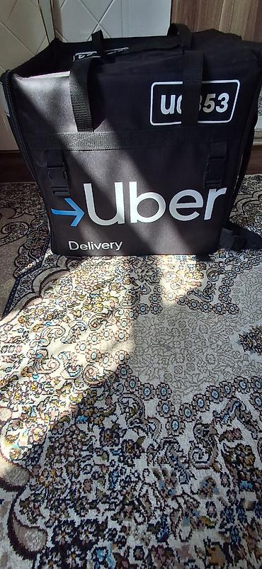Uber Delivery termos çanta/rüksak - Brendli dizayn: “Uber Delivery” - şəkil 4