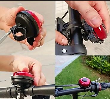 Velosiped siqnali yeni ik eded var gumusu rengdedi ikside Velosiped - şəkil 3