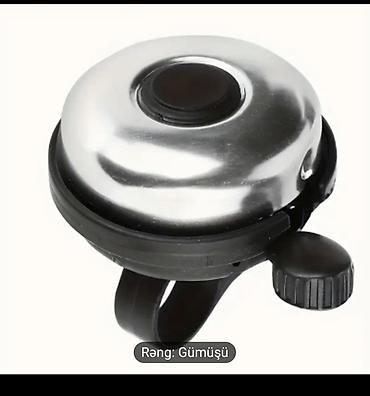 Velosiped siqnali yeni ik eded var gumusu rengdedi ikside Velosiped - şəkil 2