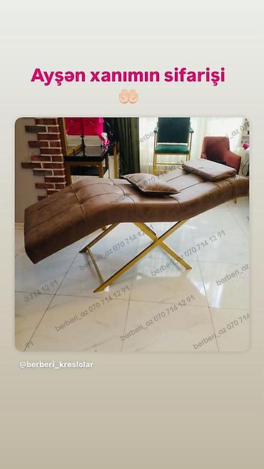 Salon üçün komfortlu yatacaq-kreslo - İstirahət və prosedurlar üçün - şəkil 3