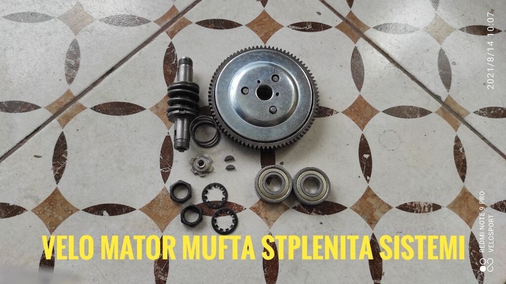 Velosiped matoru mufta sisetmi Azərbaycanın bütün bölgələrinə