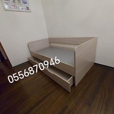 Oğlan və qız üçün, Yeni, Çarpayı, Matras ilə, Siyirməli, Laminat - şəkil 5