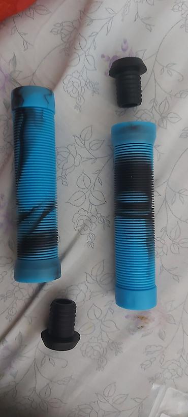 Məhsul: Velosiped üçün sükan tutacaqları (2 ədəd) - Rəng: mavi‑qara - şəkil 5