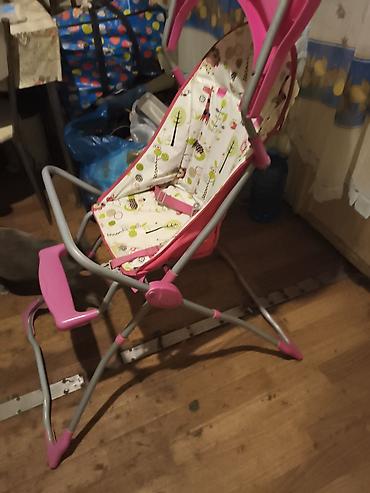 Uşaqlar üçün yüksək yemək kreslosu - 2‑funksiyalı model: həm yemək - şəkil 3