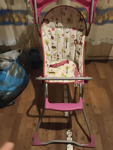 Uşaqlar üçün yüksək yemək kreslosu - 2‑funksiyalı model: həm yemək - şəkil 4