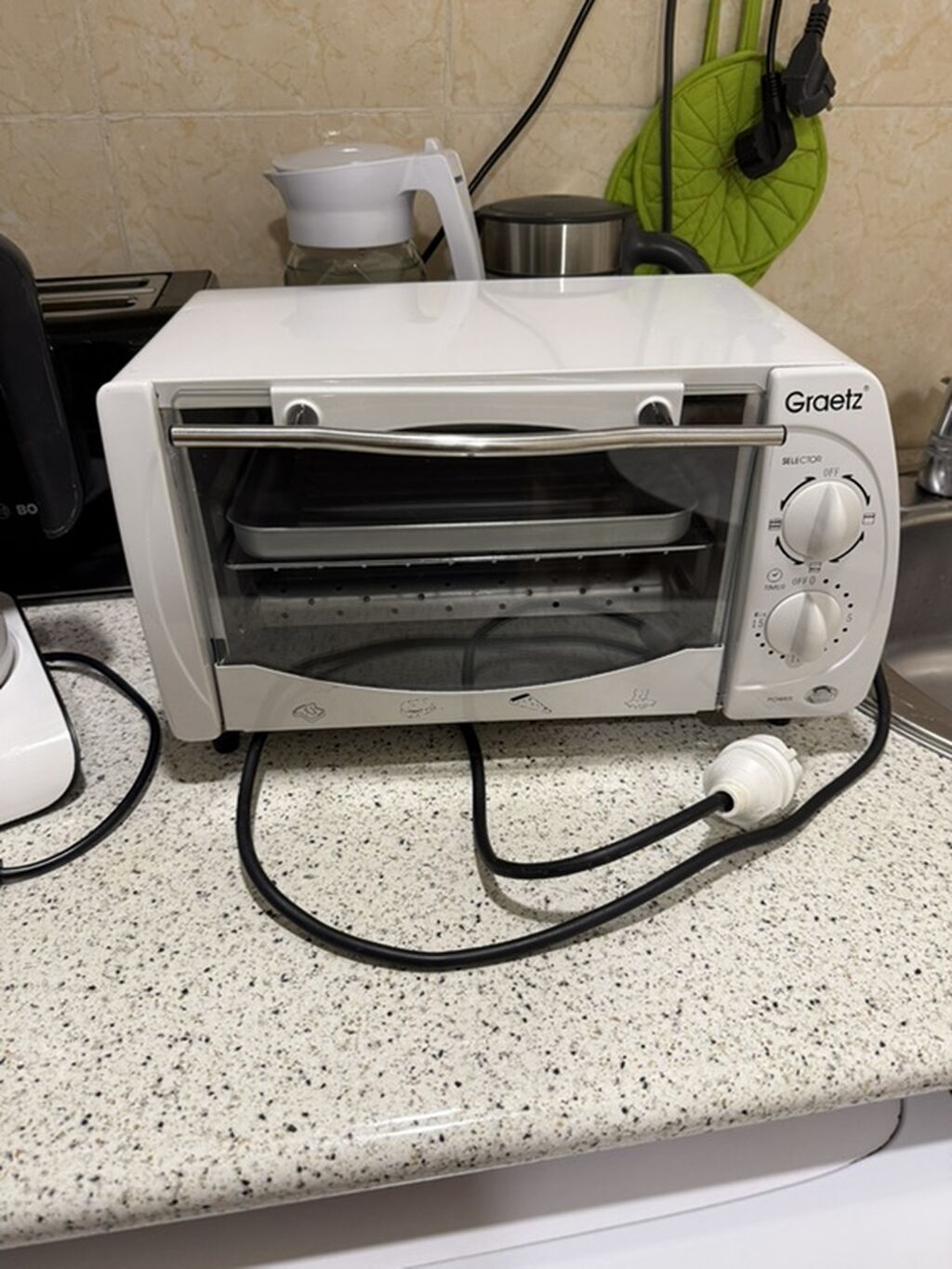 Duxovka Graetz, Elektrik, rəng - Ağ, Ayrıca dayanan