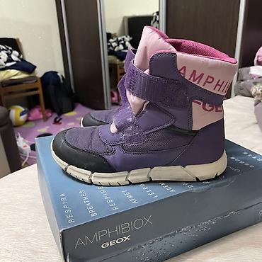 Rəng - Bənövşəyi Botinkalar, Geox, Ölçü: 38, Qız üçün - şəkil 4