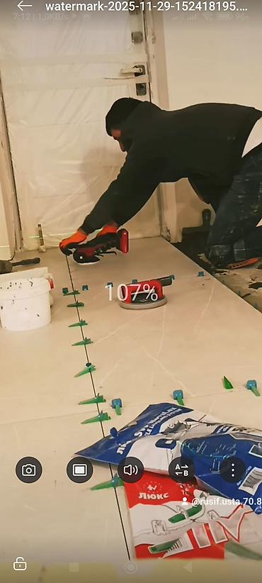 Xidmət: Kafel/metlax döşənməsi və böyükformatlı plitələrin - şəkil 3