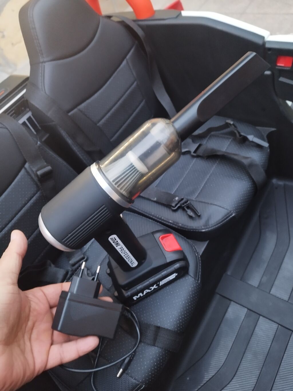 Avto üçün tozsoran, İşlənmiş, Akkumlyator, Təmizləmə növü: Quru, Almaniya, Ünvandan götürmə