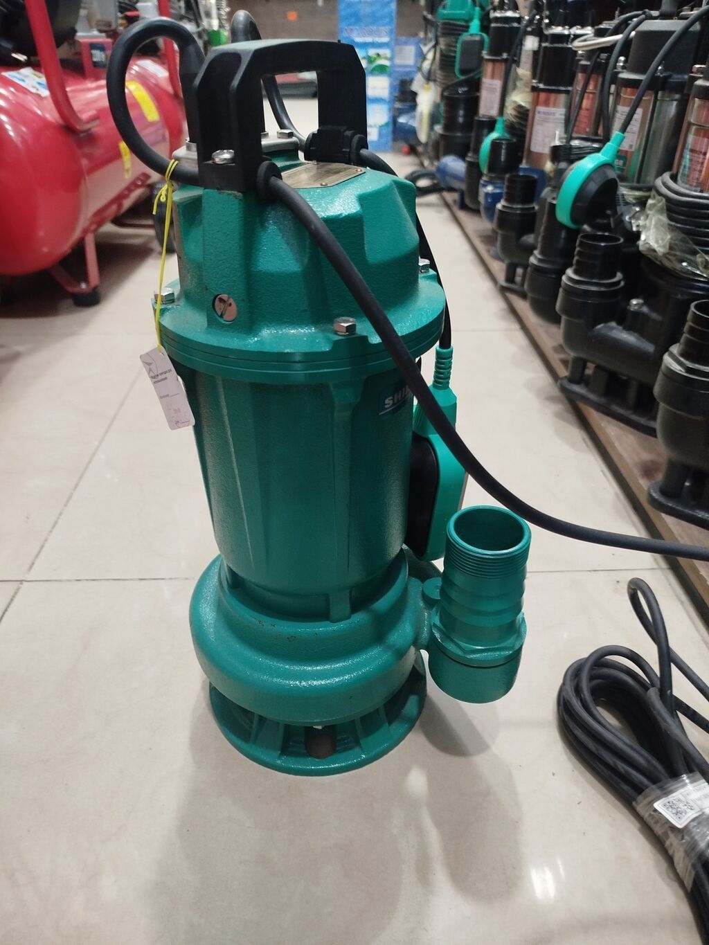 Nasos, Ev üçün (məişət), quraşdırılma Sualtı