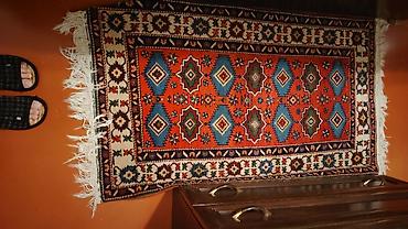 Ev xalçaları satılır. Əl ilə maskovski və pambıq iplərdən toxunma əsl - şəkil 3
