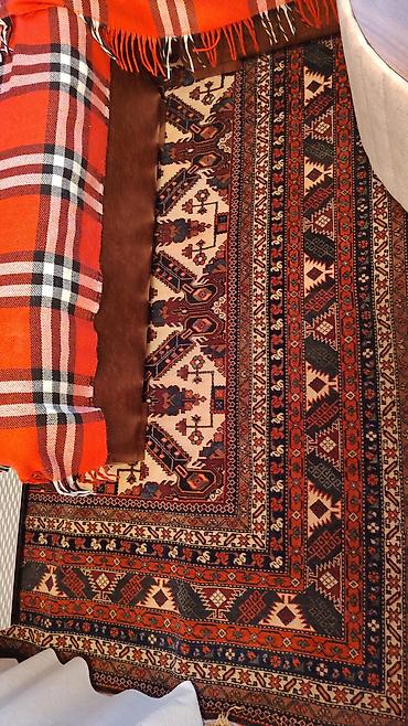Ev xalçaları satılır. Əl ilə maskovski və pambıq iplərdən toxunma əsl - şəkil 5