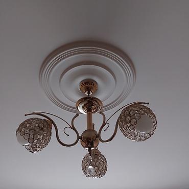 Lüstur satilir 3 lampalidi qizili rengde Teze alinib. 40m - şəkil 2