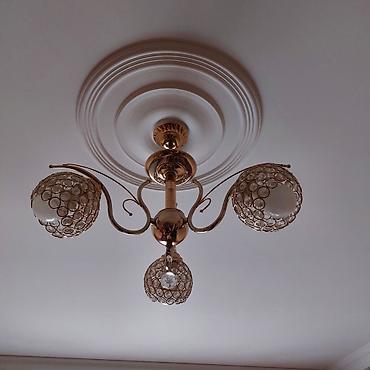 Lüstur satilir 3 lampalidi qizili rengde Teze alinib. 40m - şəkil 3