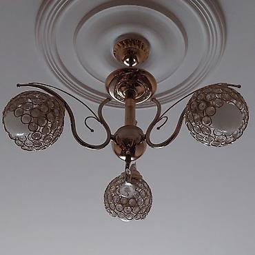 Lüstur satilir 3 lampalidi qizili rengde Teze alinib. 40m - şəkil 4