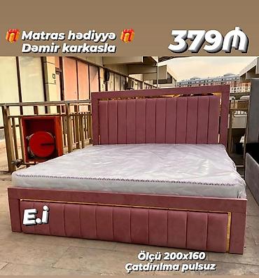 *Bazalı Taxt / İki nəfərlik Çarpayı 350Azn 💥ENDİRİM💥* *Matras - şəkil 3