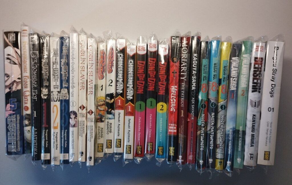 Stokda olan türkcə və rusca mangalar. İKİNCİ ƏL DEYİL❗