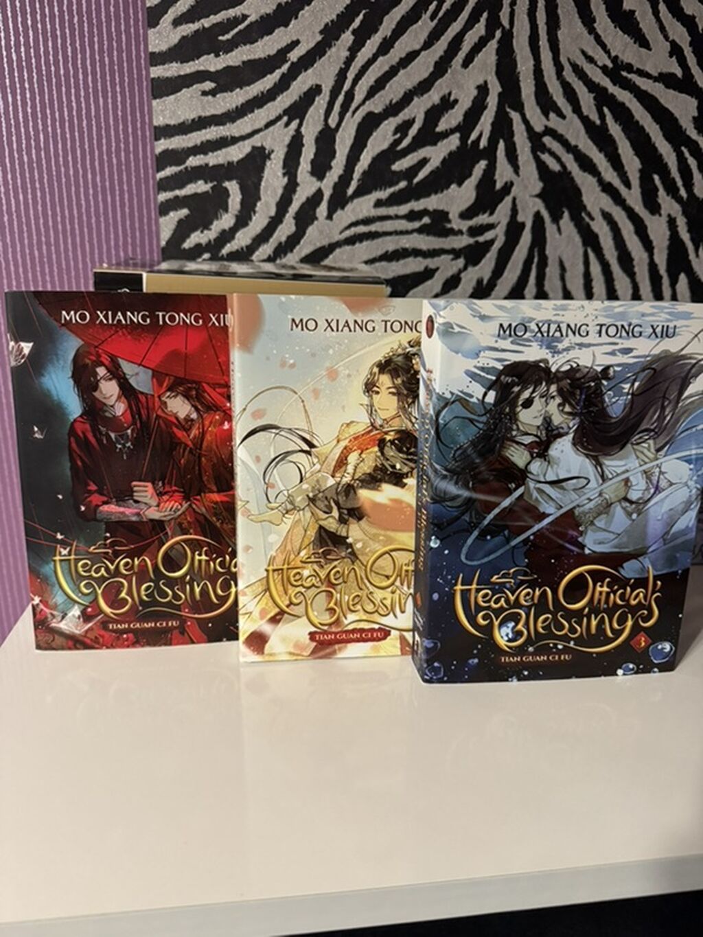 Благославление Небожителей 1-3 тома на английском. 30 азн за каждую