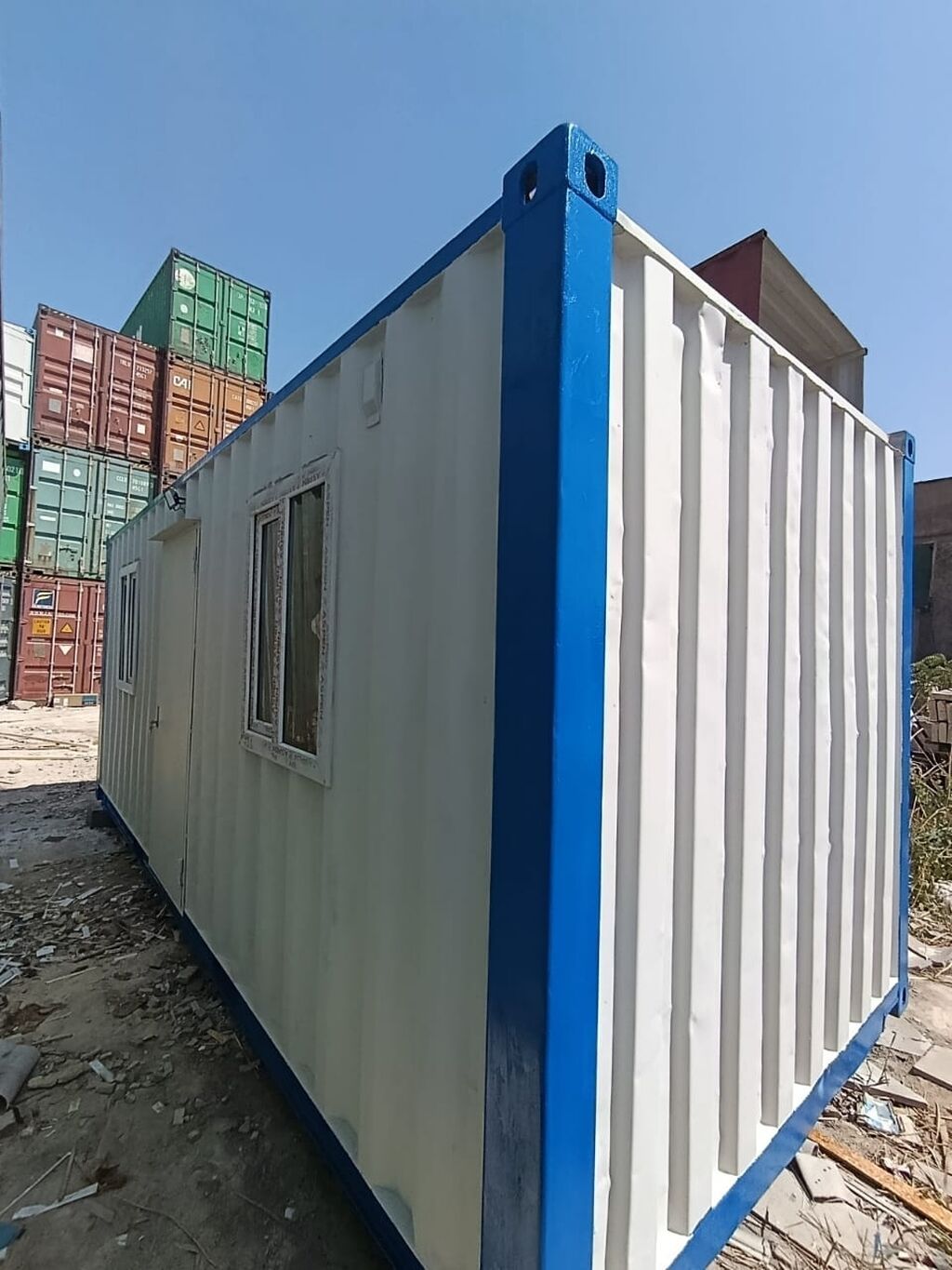 2.40 x 6.00 metr dəmir ofis konteyner . 3.500Azn dən Baslayan