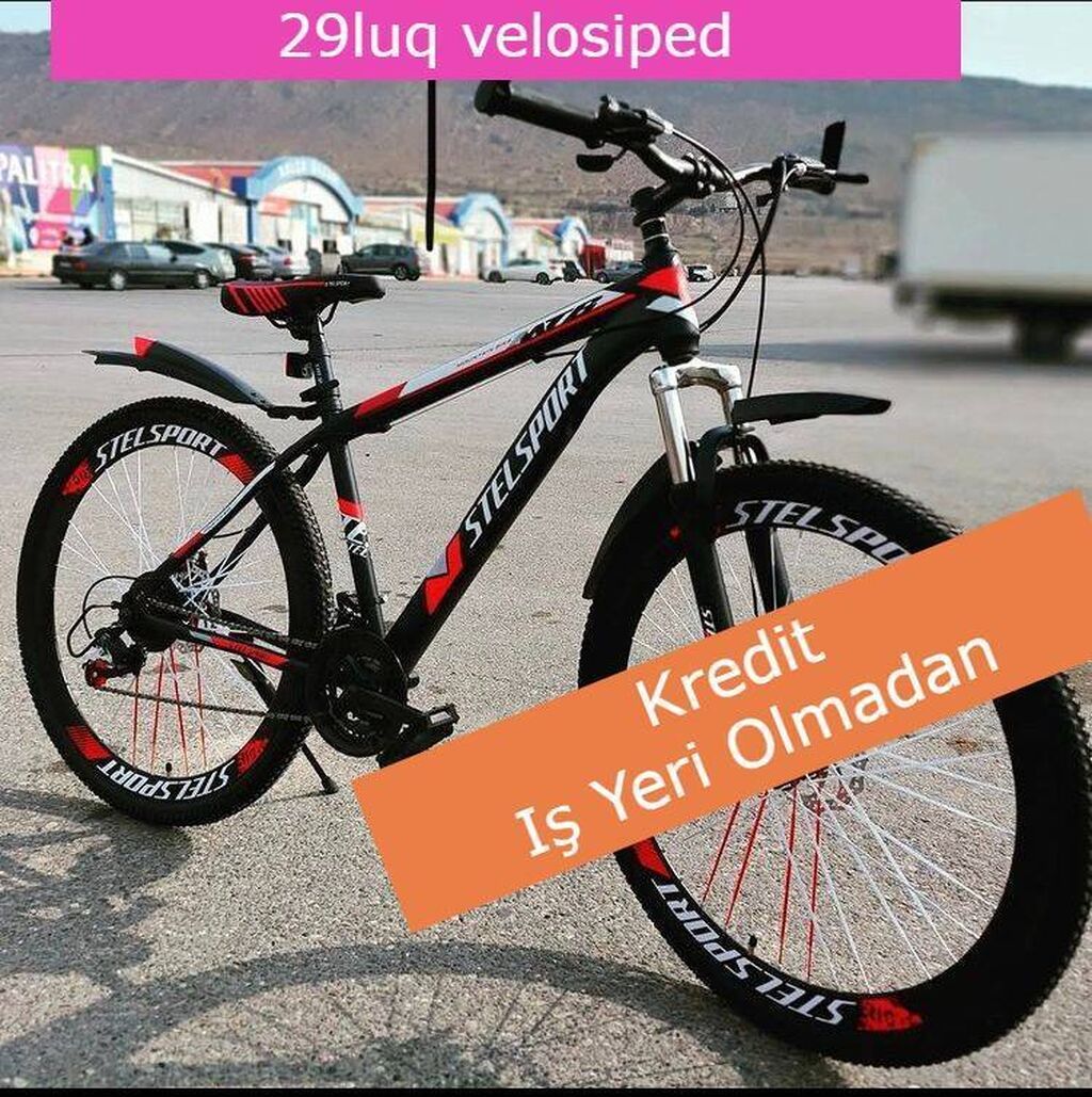 Yeni Velosipedlər Kredit- Tək şəxsiyyət vəsiqəsi ilə 29luq 6 ay 75