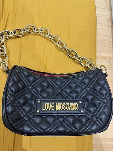 Love Moschino qadın çantası - Model: quilted (kapitone tikişli) - şəkil 2
