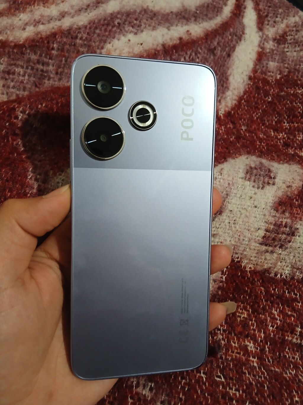 Poco M6, 256 GB, rəng - Gümüşü, Sensor