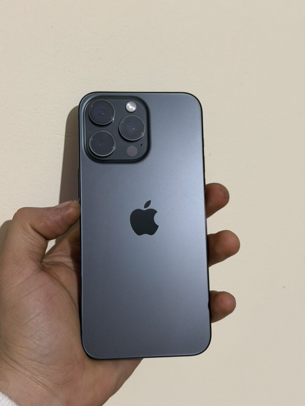 IPhone 15 Pro Max, 256 GB, Black Titanium, Face ID