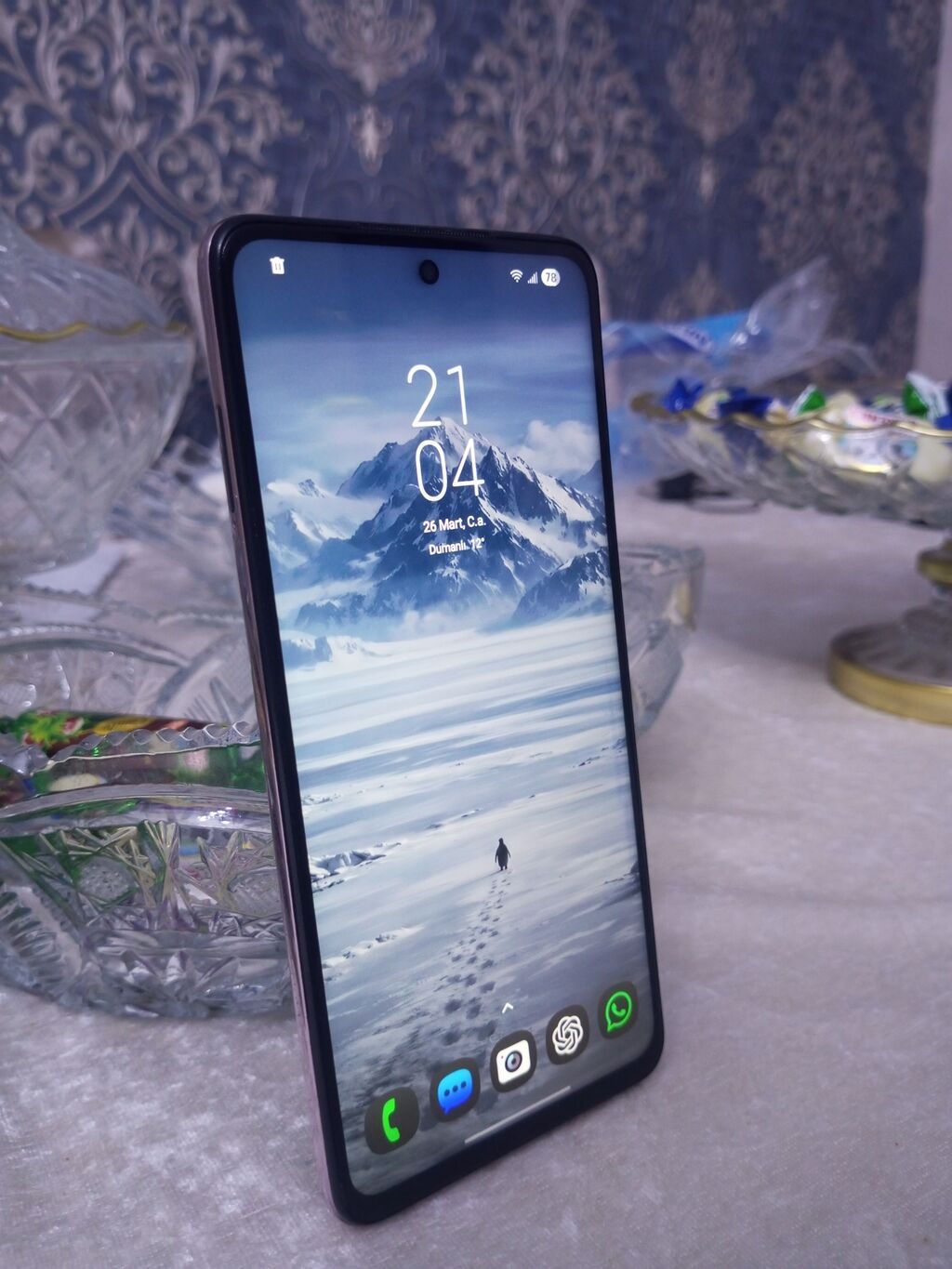 Poco X3 NFC, 128 GB, rəng - Göy, Düyməli, Sensor, Barmaq izi